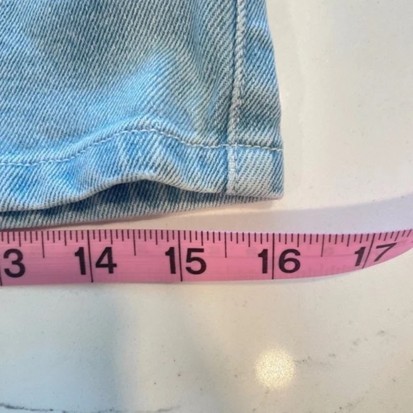 All About Eve Light Blue High-Waisted Denim Pencil Skirt – Size 6 - Picture 11 of 13